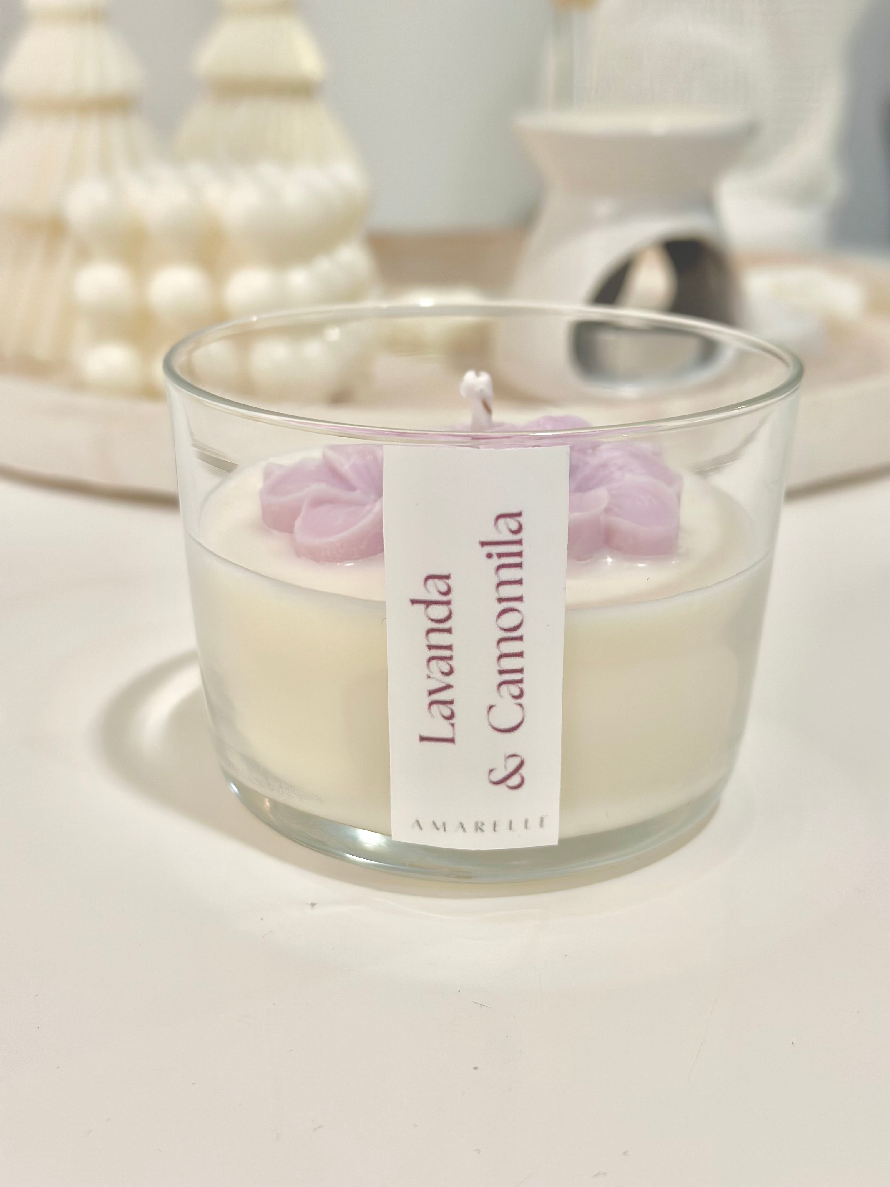 Vela Lavanda e Camomila