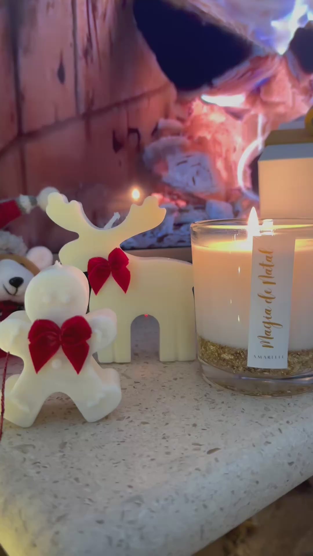 Gingerbread natalino perfumado